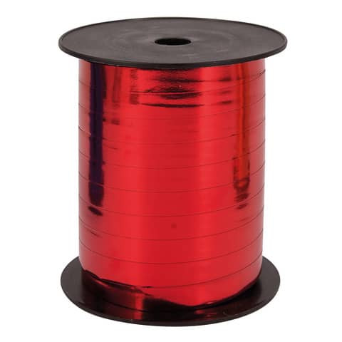 Rotolo nastro Bolis Reflex 10x50 m - colore rosso lucido 65011020501